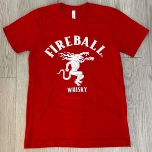 Fireball Graphic Tee by Bella Canvas